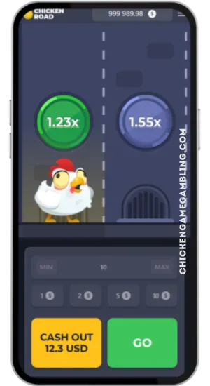 Chicken Road – spel pågår med 1.55x multiplikator